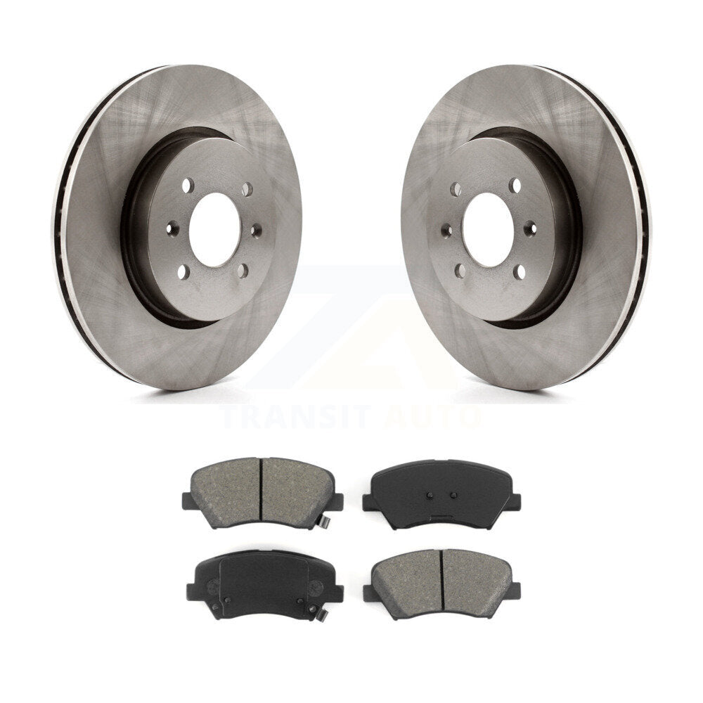 Disc Rotors and Semi-Metallic Brake Pads Kit-K8S-100626 - Kit.bestparts.ca