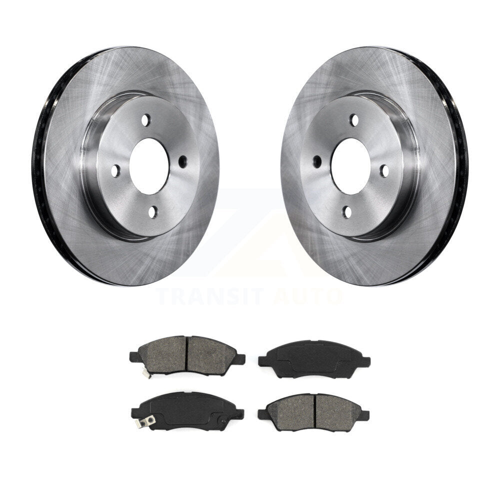 Disc Rotors and Semi-Metallic Brake Pads Kit-K8S-100627 - Kit.bestparts.ca