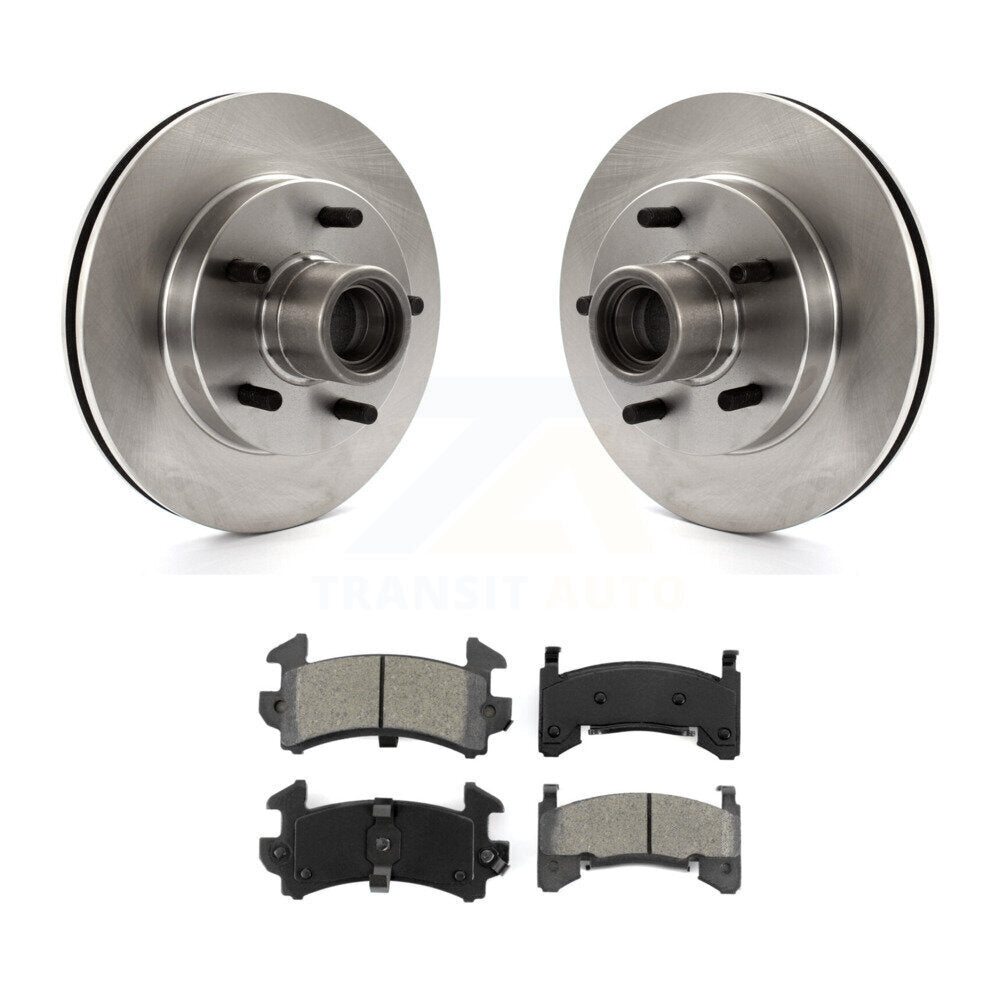 Disc Rotors and Semi-Metallic Brake Pads Kit-K8S-100689 - Kit.bestparts.ca