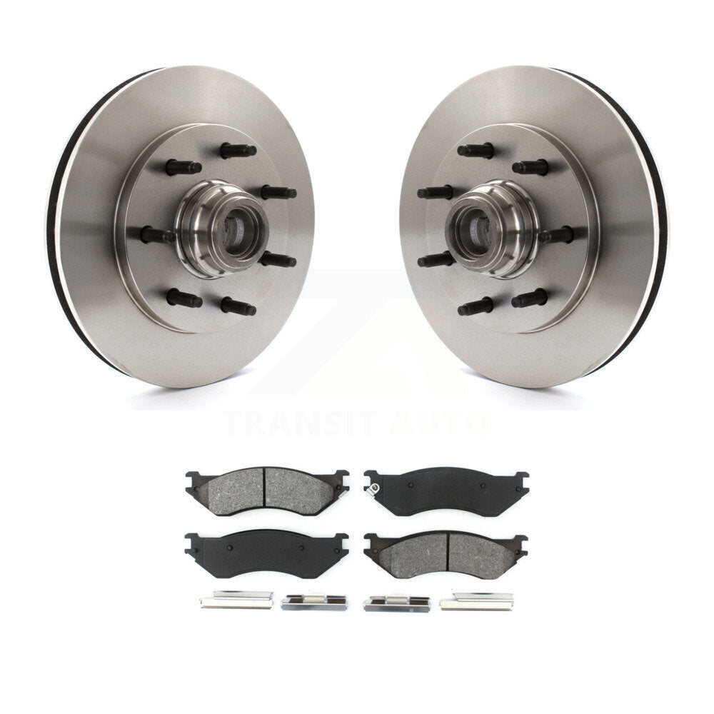 Disc Rotors and Semi-Metallic Brake Pads Kit-K8S-100709 - Kit.bestparts.ca