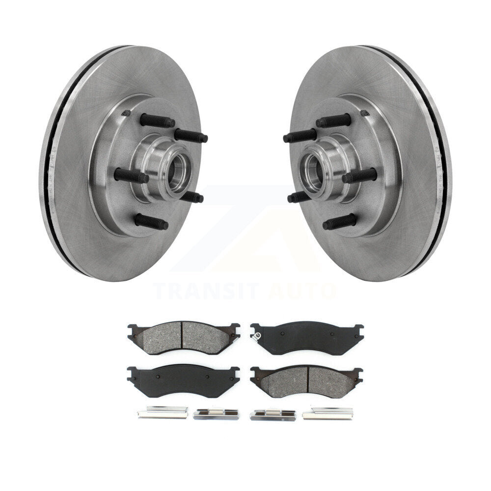 Disc Rotors and Semi-Metallic Brake Pads Kit-K8S-100718 - Kit.bestparts.ca