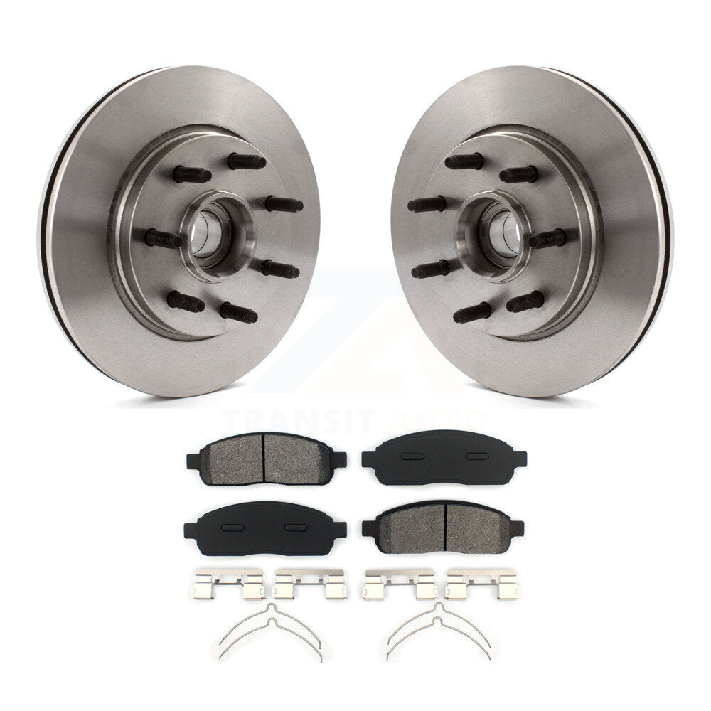 Disc Rotors and Semi-Metallic Brake Pads Kit-K8S-100721 - Kit.bestparts.ca