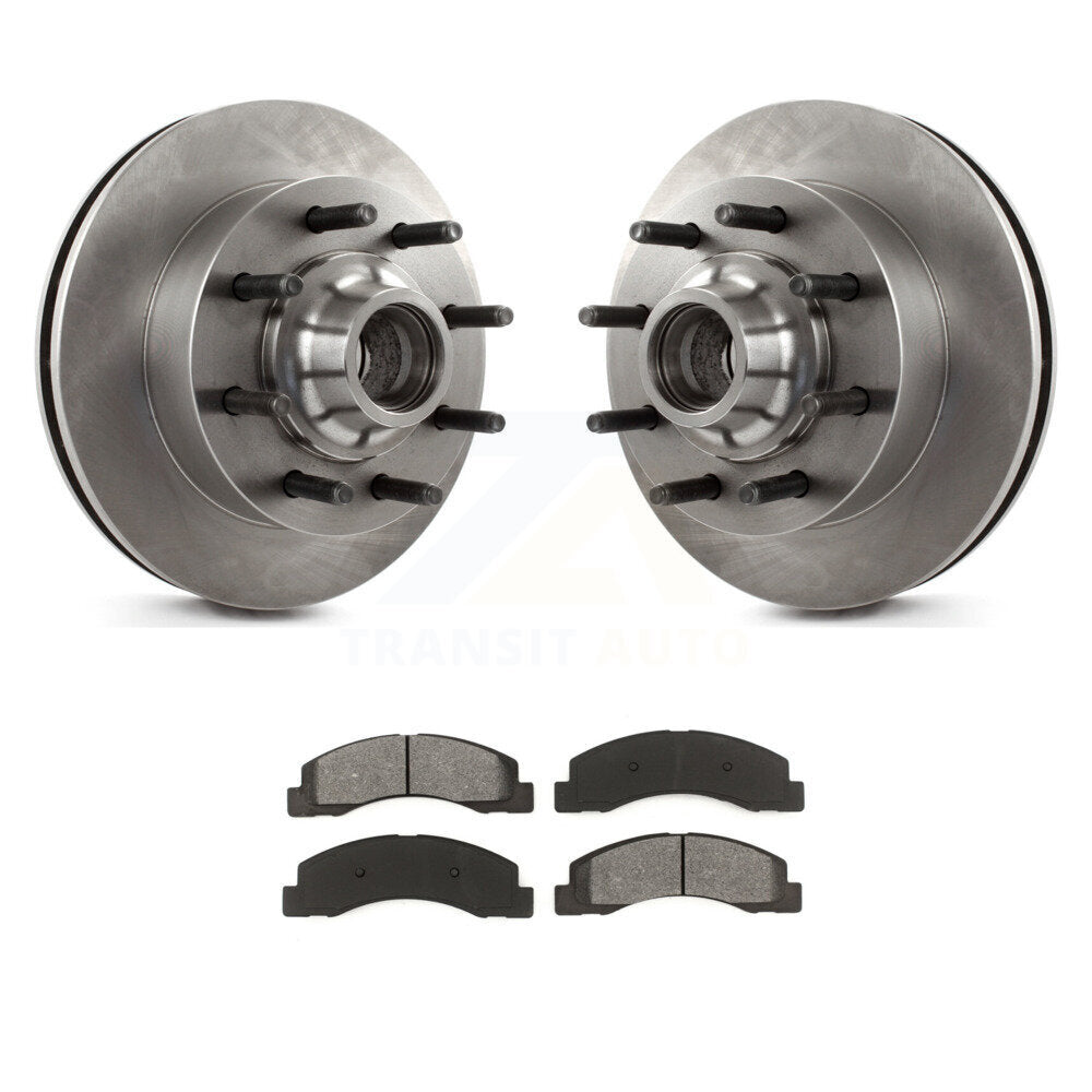 Disc Rotors and Semi-Metallic Brake Pads Kit-K8S-100722 - Kit.bestparts.ca
