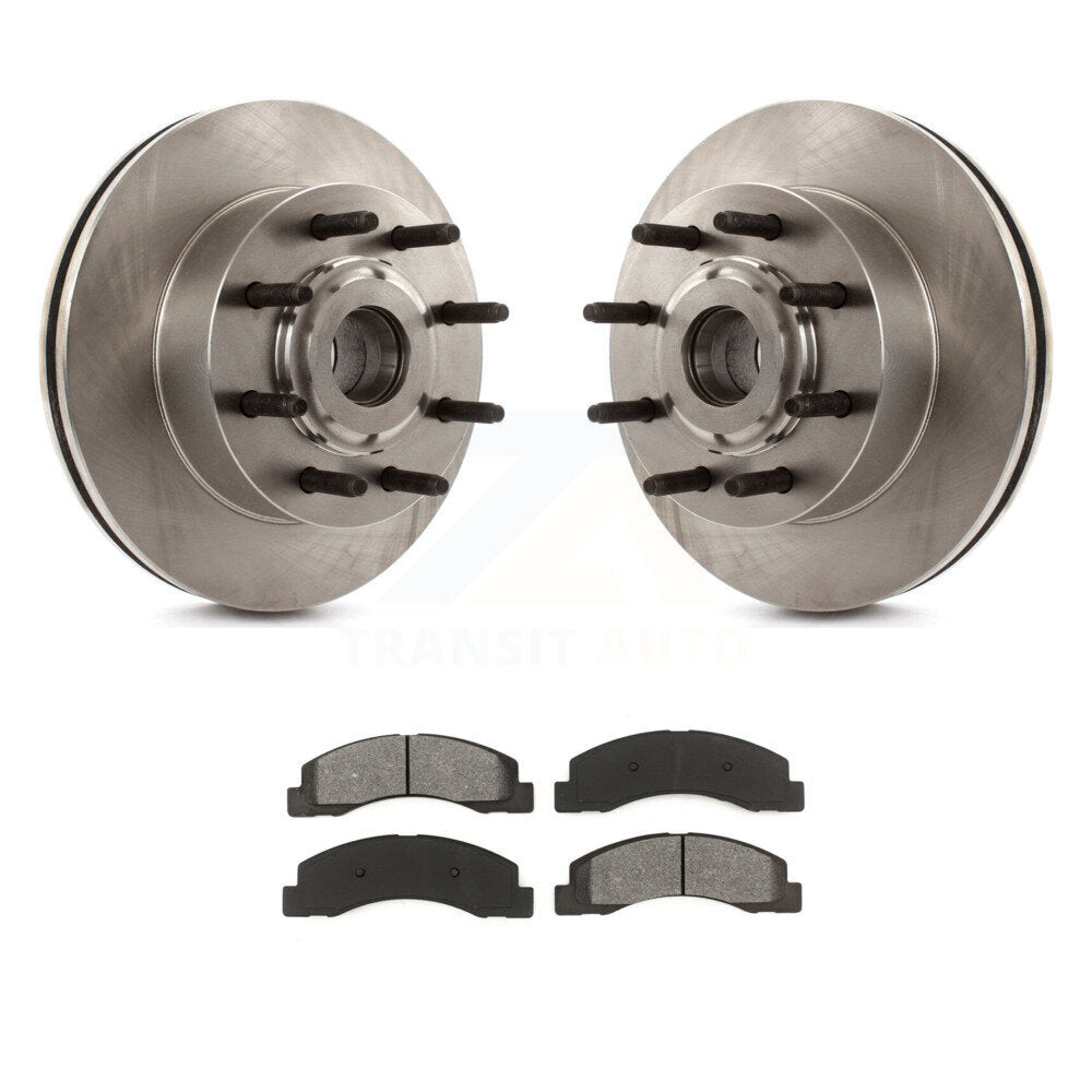 Disc Rotors and Semi-Metallic Brake Pads Kit-K8S-100725 - Kit.bestparts.ca