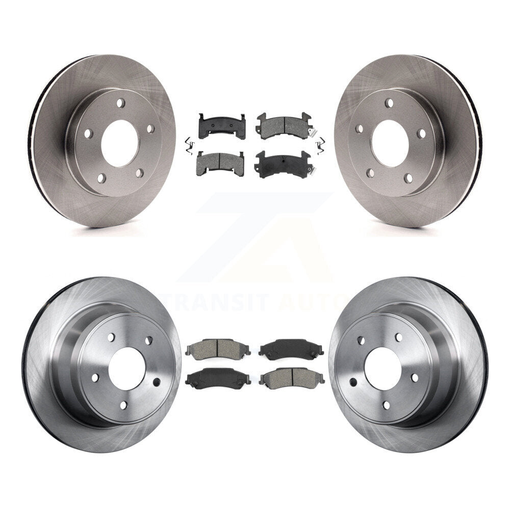Disc Rotors and Semi-Metallic Brake Pads Kit-K8S-100745 - Kit.bestparts.ca