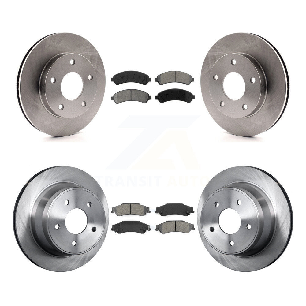 Disc Rotors and Semi-Metallic Brake Pads Kit-K8S-100746 - Kit.bestparts.ca Kit.bestparts.ca