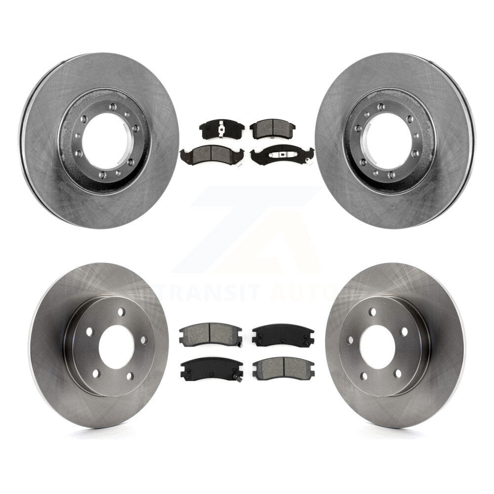 Disc Rotors and Semi-Metallic Brake Pads Kit-K8S-100749 - Kit.bestparts.ca
