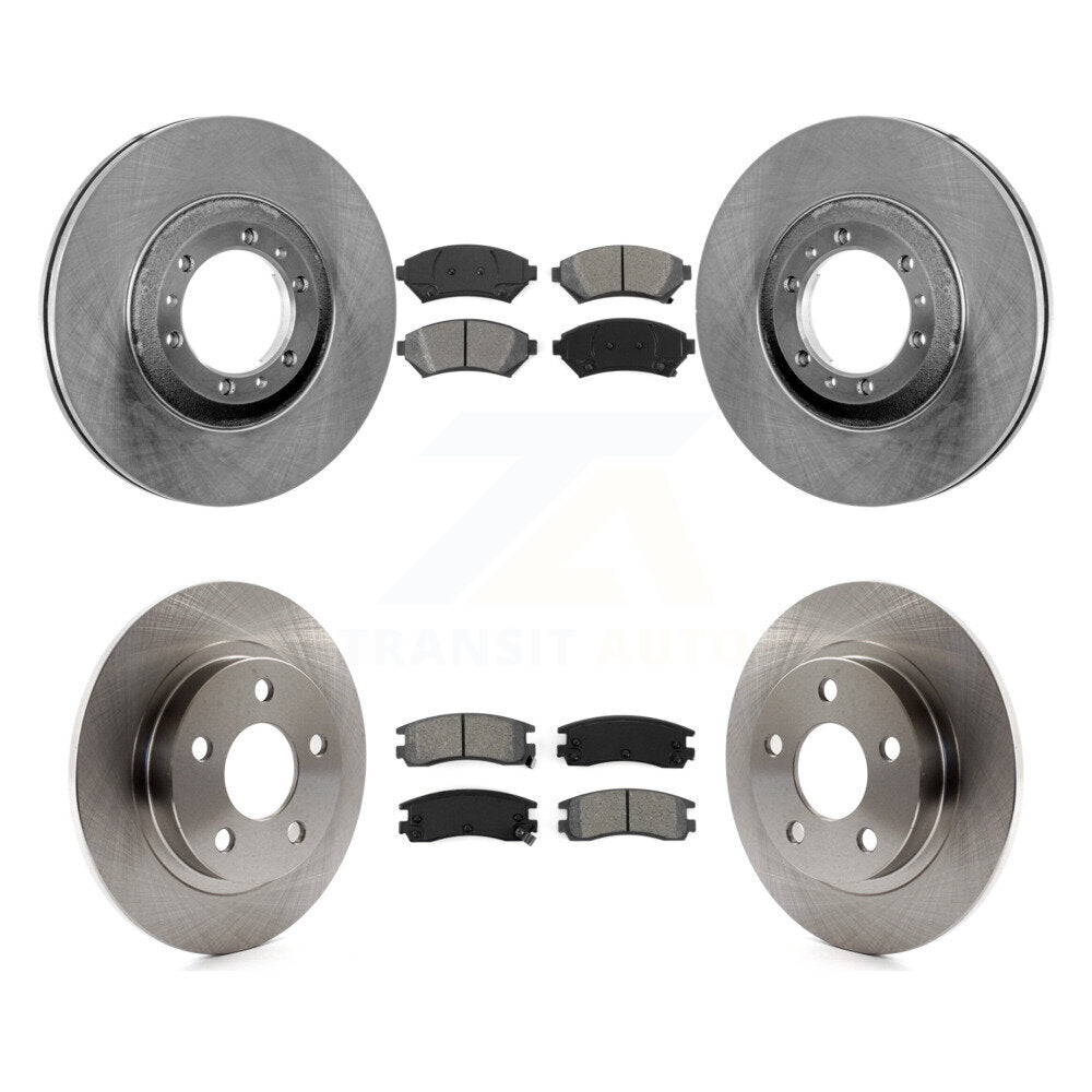 Disc Rotors and Semi-Metallic Brake Pads Kit-K8S-100750 - Kit.bestparts.ca Kit.bestparts.ca