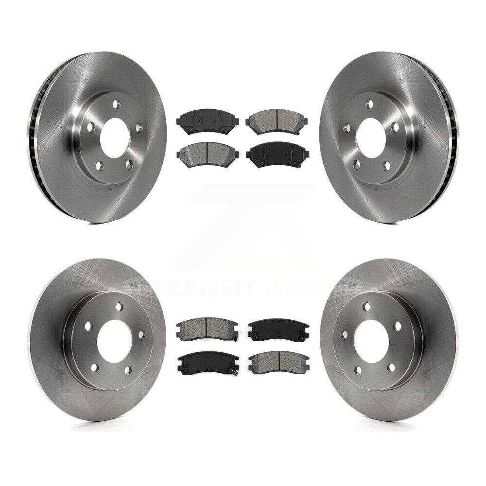 Disc Rotors and Semi-Metallic Brake Pads Kit-K8S-100751 - Kit.bestparts.ca