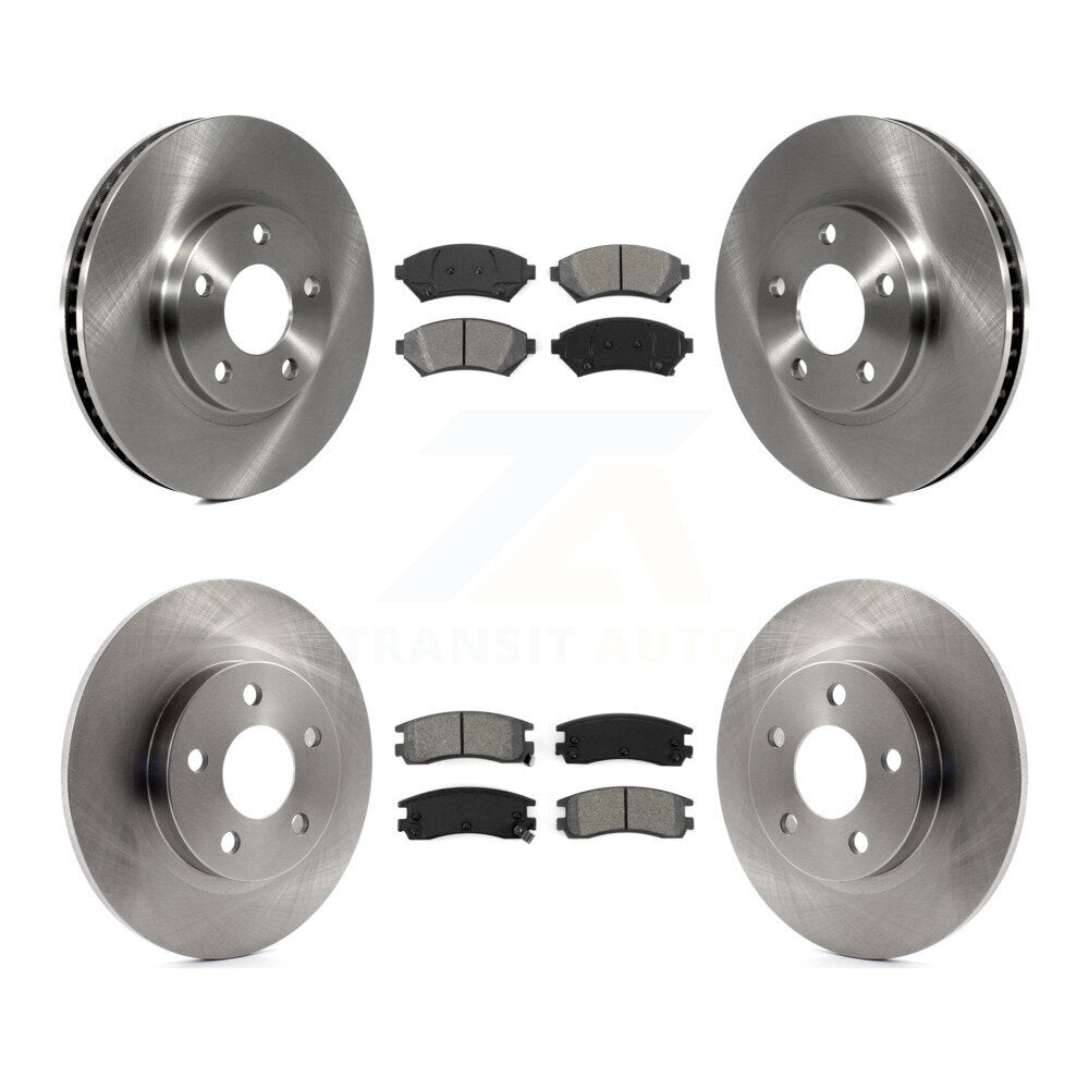 Disc Rotors and Semi-Metallic Brake Pads Kit-K8S-100752 - Kit.bestparts.ca
