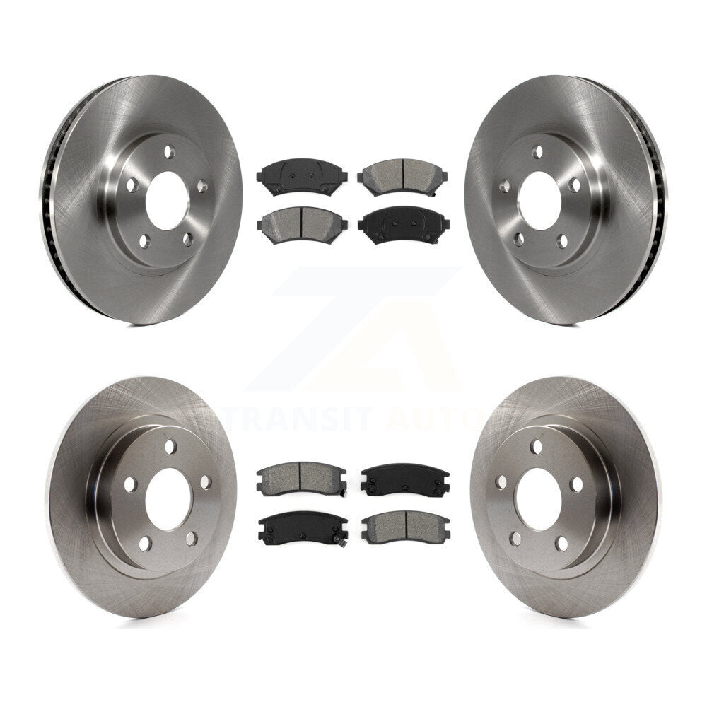 Disc Rotors and Semi-Metallic Brake Pads Kit-K8S-100753 - Kit.bestparts.ca
