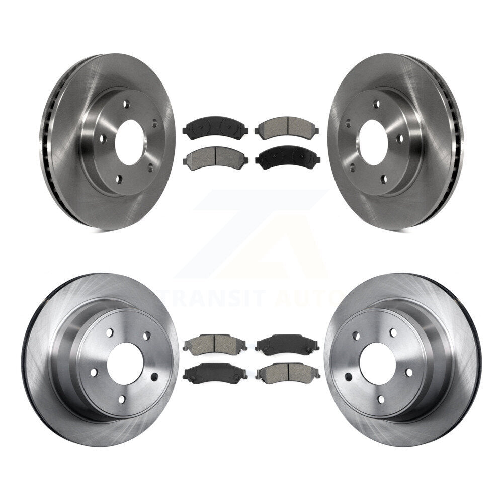 Disc Rotors and Semi-Metallic Brake Pads Kit-K8S-100755 - Kit.bestparts.ca