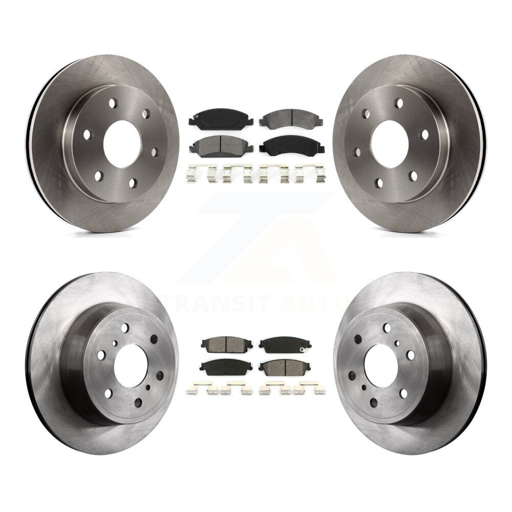 Disc Rotors and Semi-Metallic Brake Pads Kit-K8S-100756 - Kit.bestparts.ca Kit.bestparts.ca