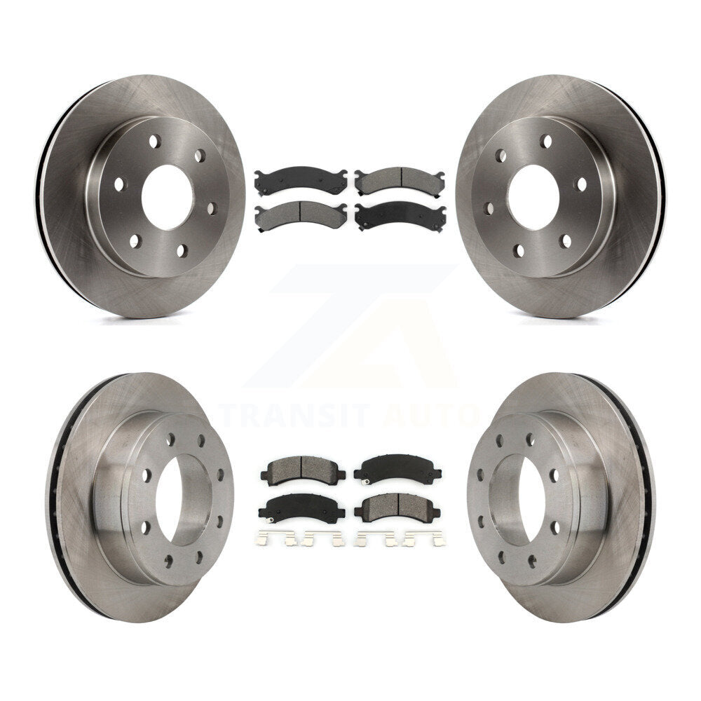 disc rotors and semi metallic brake pads-k8s-100758 - Kit.bestparts.ca