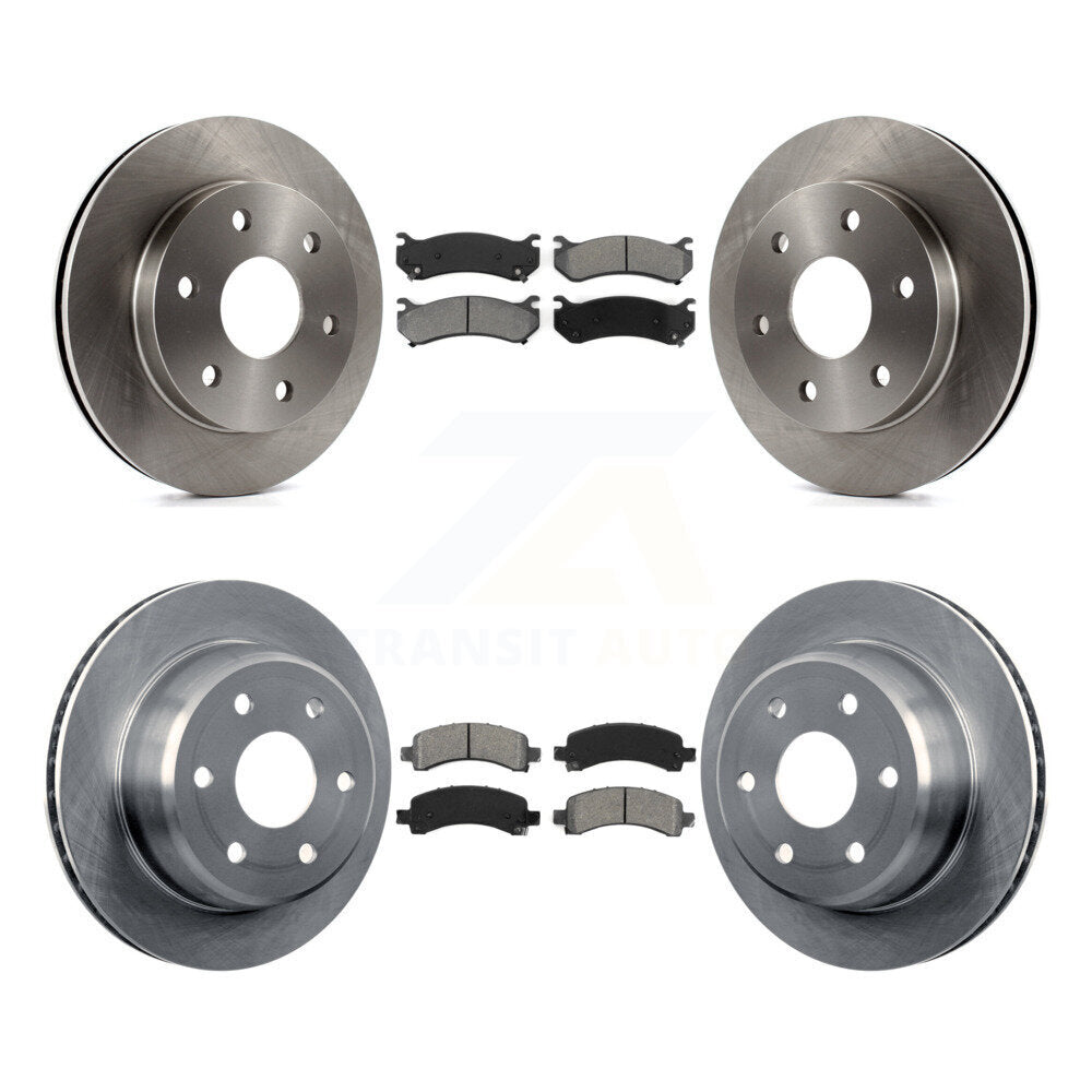 Disc Rotors and Semi-Metallic Brake Pads Kit-K8S-100765 - Kit.bestparts.ca Kit.bestparts.ca