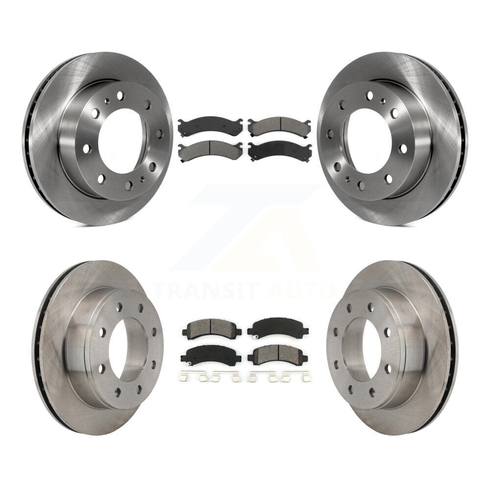 disc rotors and semi metallic brake pads-k8s-100772 - Kit.bestparts.ca