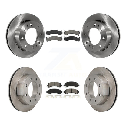 disc rotors and semi metallic brake pads-k8s-100772 - Kit.bestparts.ca