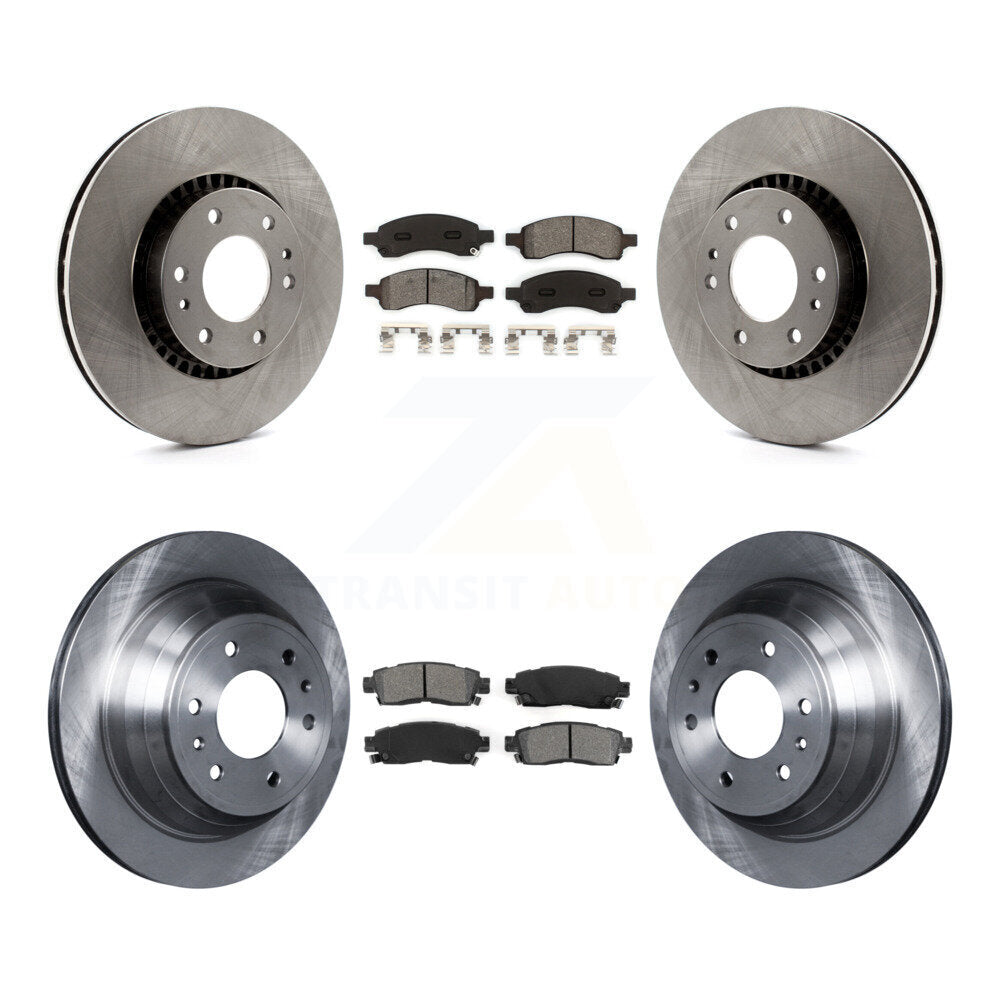 Disc Rotors and Semi-Metallic Brake Pads Kit-K8S-100780 - Kit.bestparts.ca Kit.bestparts.ca