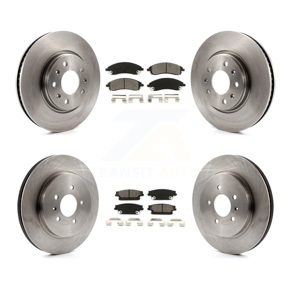 Disc Rotors and Semi-Metallic Brake Pads Kit-K8S-100782 - Kit.bestparts.ca