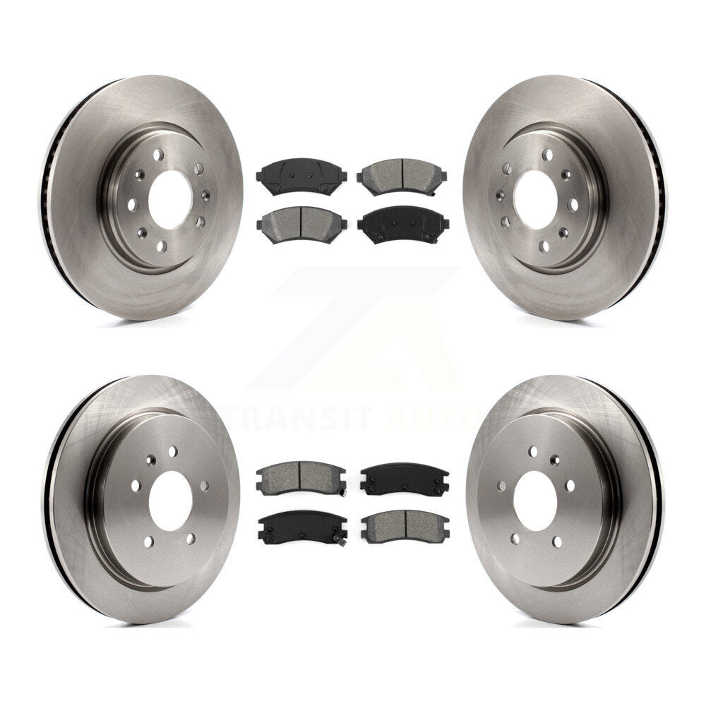 Disc Rotors and Semi-Metallic Brake Pads Kit-K8S-100784 - Kit.bestparts.ca Kit.bestparts.ca