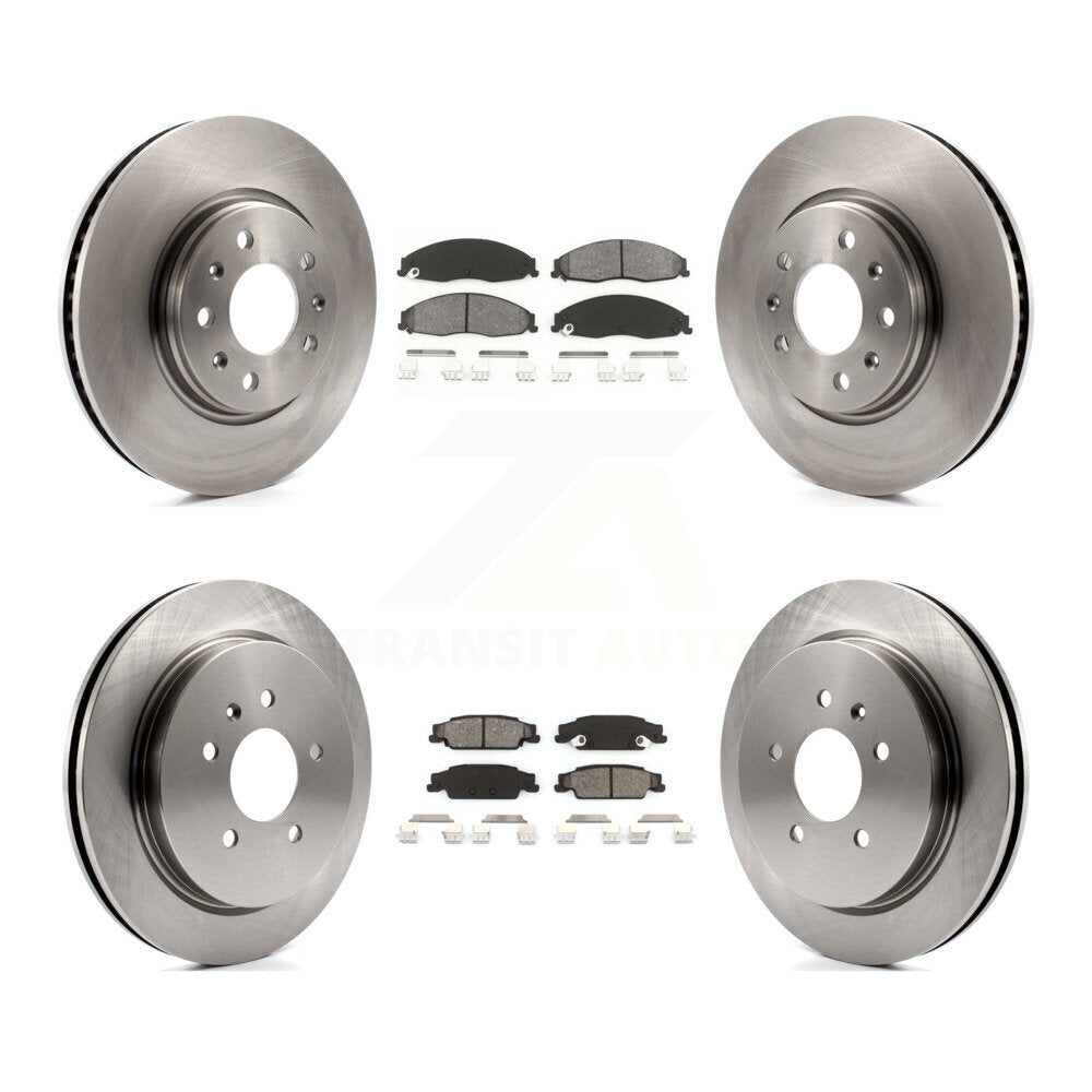 Disc Rotors and Semi-Metallic Brake Pads Kit-K8S-100785 - Kit.bestparts.ca Kit.bestparts.ca