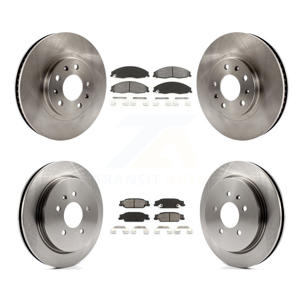 Disc Rotors and Semi-Metallic Brake Pads Kit-K8S-100786 - Kit.bestparts.ca Kit.bestparts.ca