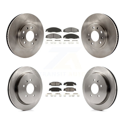 Disc Rotors and Semi-Metallic Brake Pads Kit-K8S-100786 - Kit.bestparts.ca