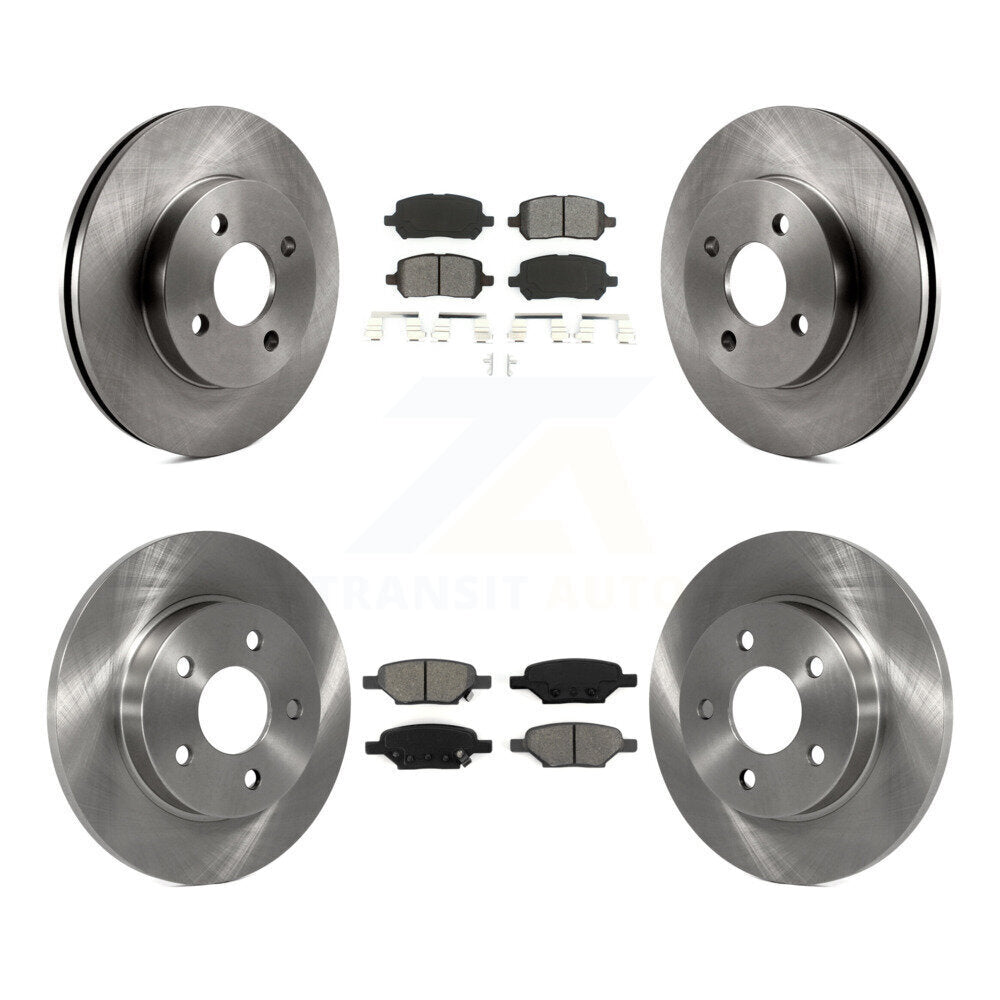 Disc Rotors and Semi-Metallic Brake Pads Kit-K8S-100787 - Kit.bestparts.ca Kit.bestparts.ca
