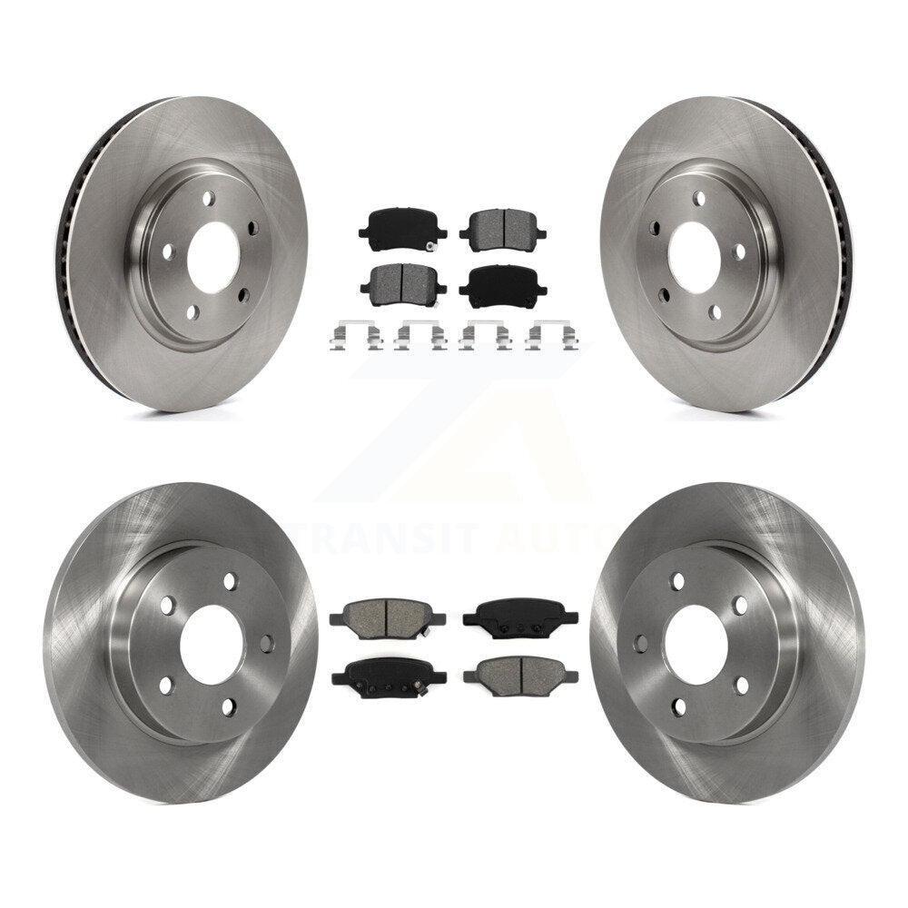 Disc Rotors and Semi-Metallic Brake Pads Kit-K8S-100788 - Kit.bestparts.ca