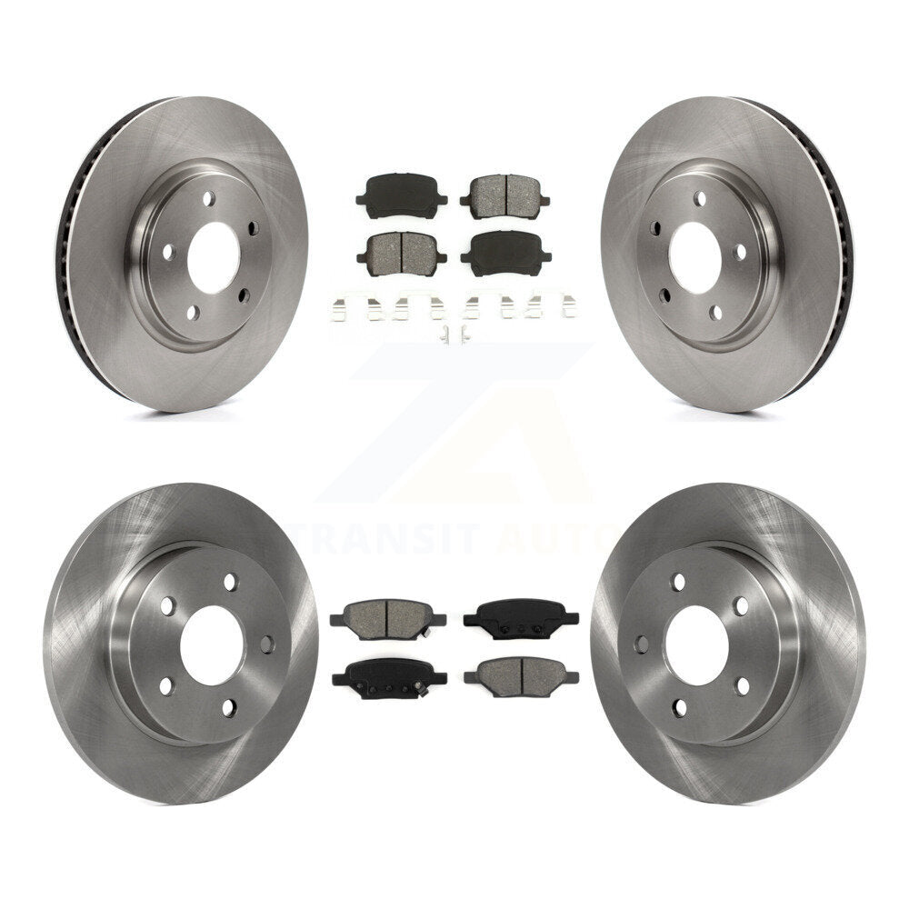 Disc Rotors and Semi-Metallic Brake Pads Kit-K8S-100789 - Kit.bestparts.ca Kit.bestparts.ca