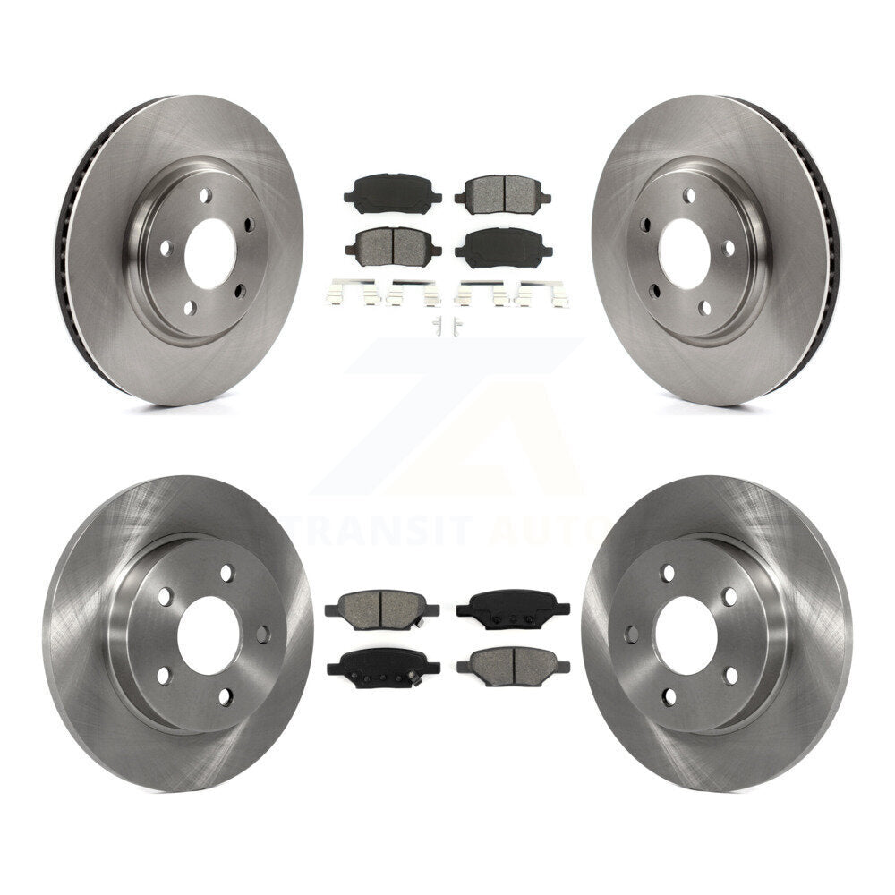 Disc Rotors and Semi-Metallic Brake Pads Kit-K8S-100790 - Kit.bestparts.ca