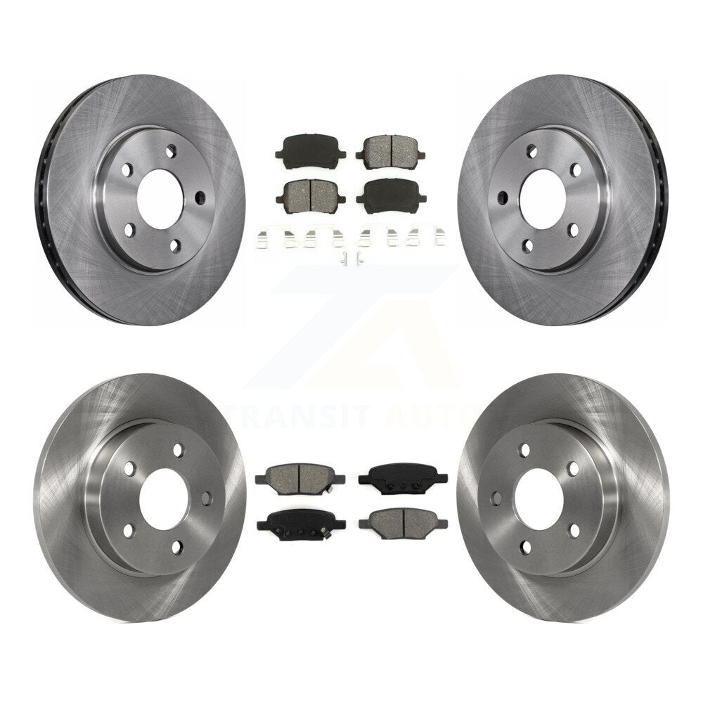 Disc Rotors and Semi-Metallic Brake Pads Kit-K8S-100794 - Kit.bestparts.ca Kit.bestparts.ca