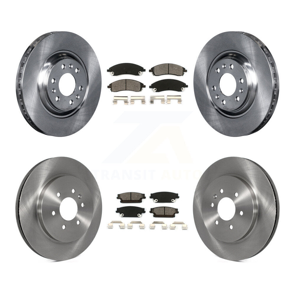 Disc Rotors and Semi-Metallic Brake Pads Kit-K8S-100795 - Kit.bestparts.ca