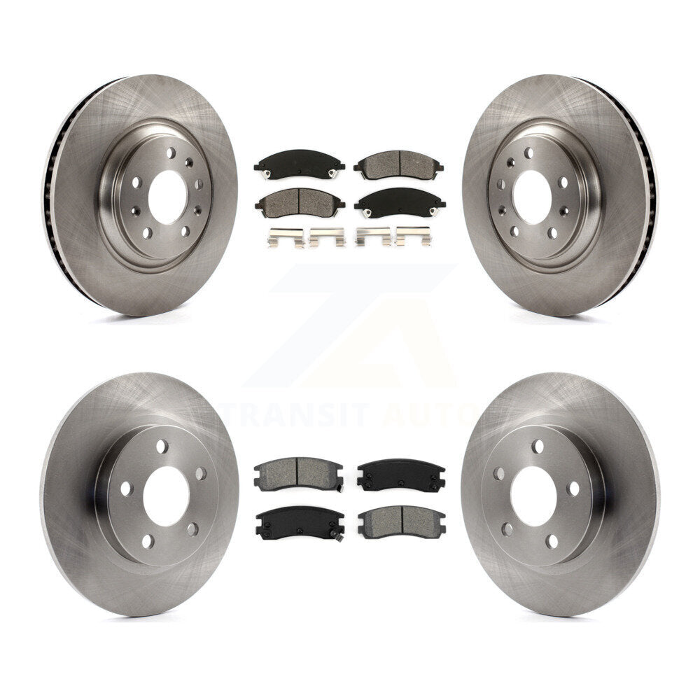 Disc Rotors and Semi-Metallic Brake Pads Kit-K8S-100796 - Kit.bestparts.ca