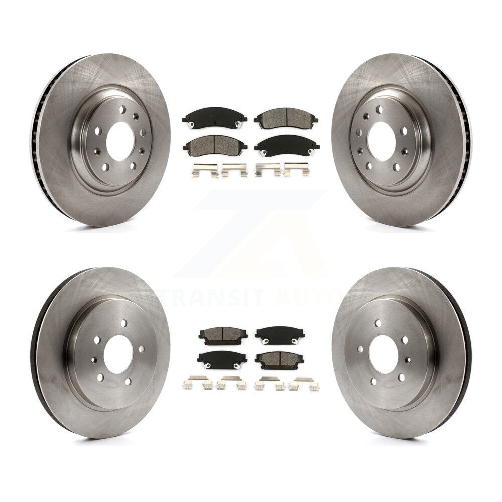 Disc Rotors and Semi-Metallic Brake Pads Kit-K8S-100797 - Kit.bestparts.ca Kit.bestparts.ca