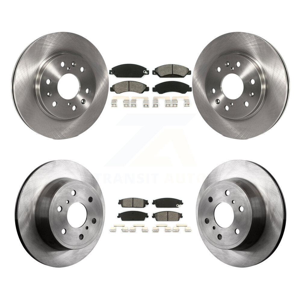 Disc Rotors and Semi-Metallic Brake Pads Kit-K8S-100798 - Kit.bestparts.ca Kit.bestparts.ca