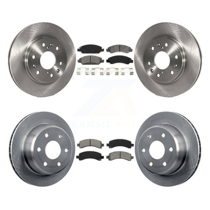 Disc Rotors and Semi-Metallic Brake Pads Kit-K8S-100801 - Kit.bestparts.ca