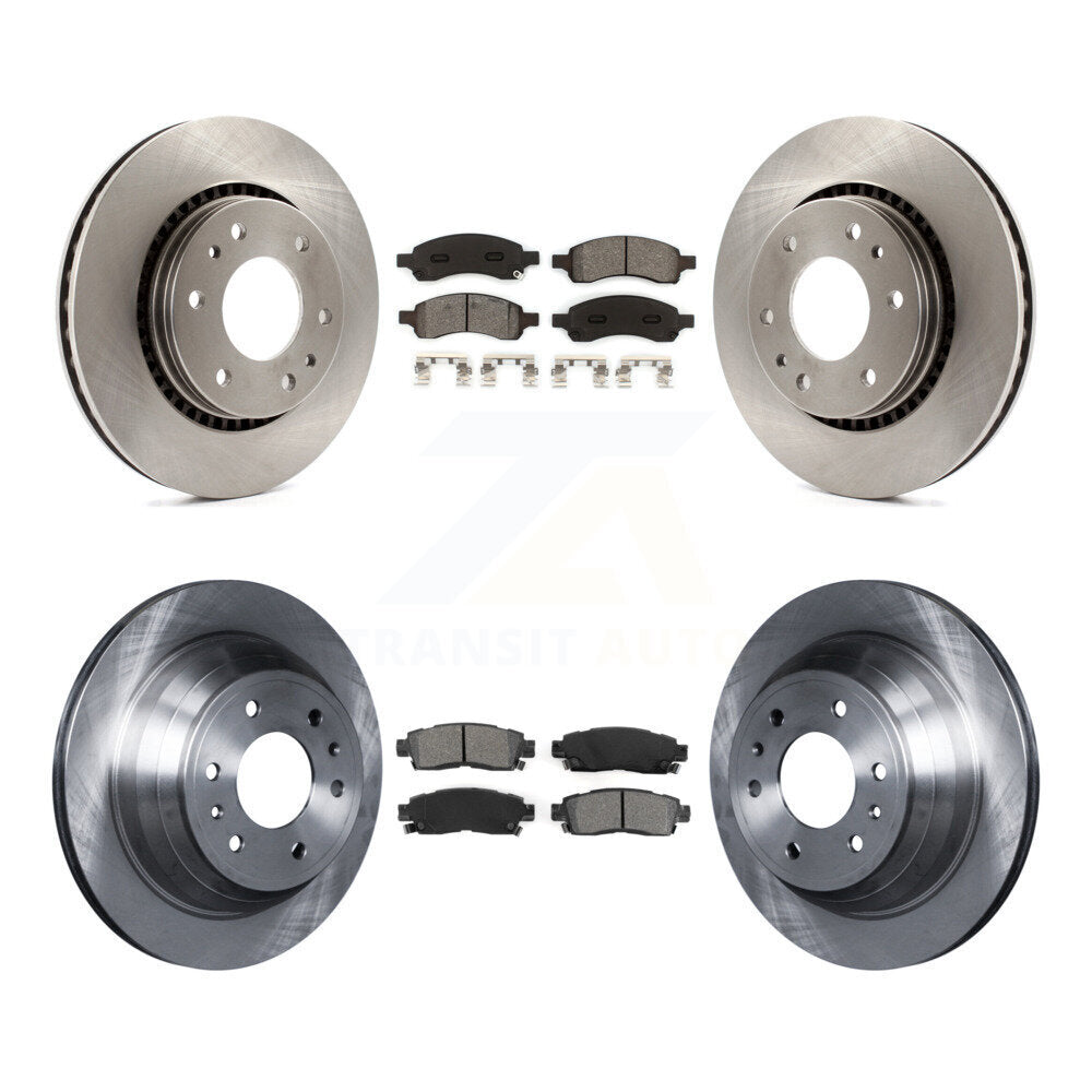Disc Rotors and Semi-Metallic Brake Pads Kit-K8S-100808 - Kit.bestparts.ca Kit.bestparts.ca