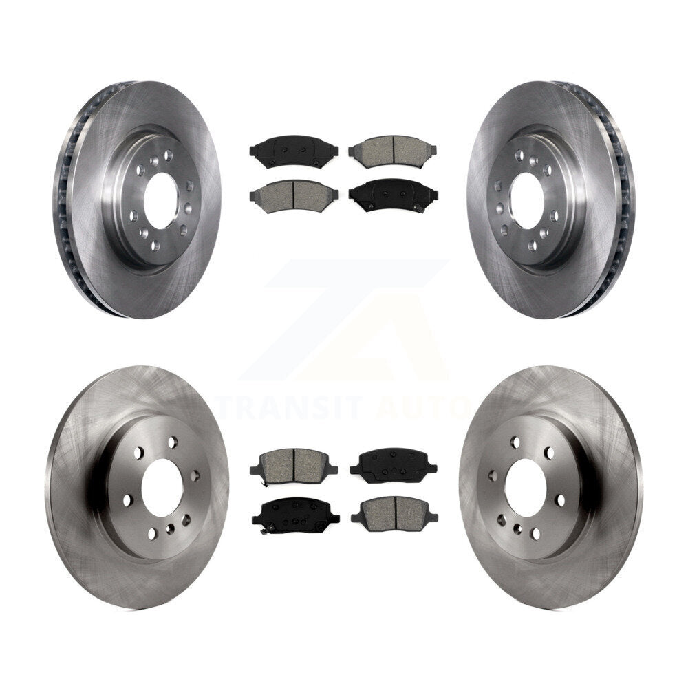 Disc Rotors and Semi-Metallic Brake Pads Kit-K8S-100809 - Kit.bestparts.ca