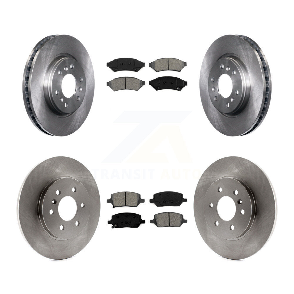 Disc Rotors and Semi-Metallic Brake Pads Kit-K8S-100810 - Kit.bestparts.ca Kit.bestparts.ca