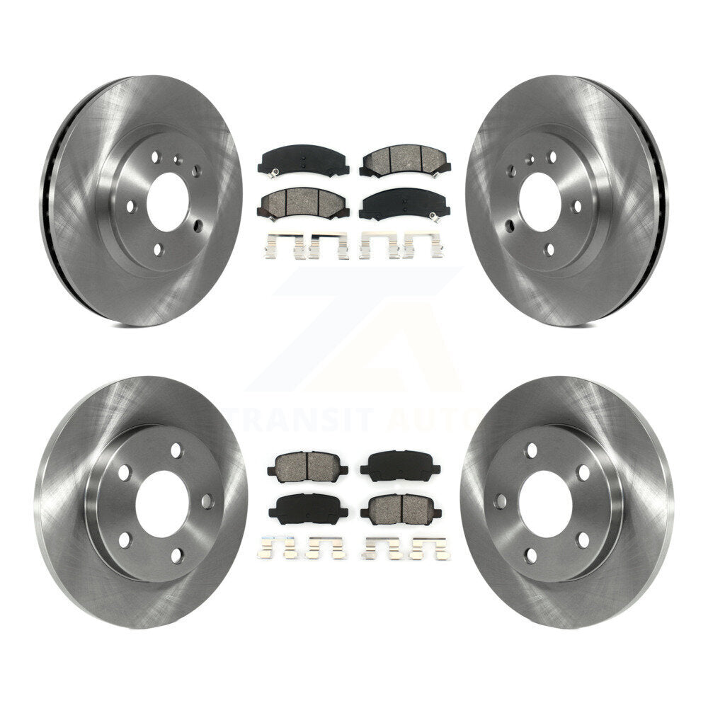 Disc Rotors and Semi-Metallic Brake Pads Kit-K8S-100813 - Kit.bestparts.ca