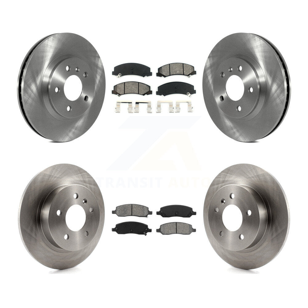 Disc Rotors and Semi-Metallic Brake Pads Kit-K8S-100814 - Kit.bestparts.ca