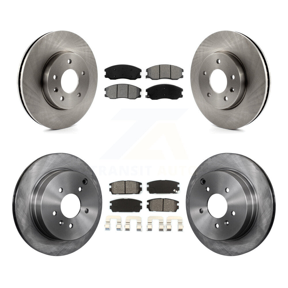 Disc Rotors and Semi-Metallic Brake Pads Kit-K8S-100819 - Kit.bestparts.ca
