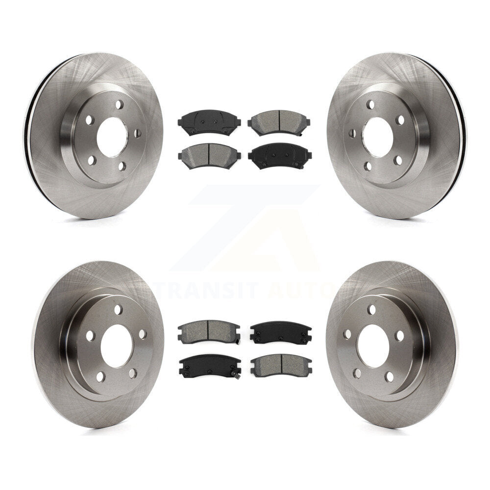 Disc Rotors and Semi-Metallic Brake Pads Kit-K8S-100821 - Kit.bestparts.ca Kit.bestparts.ca