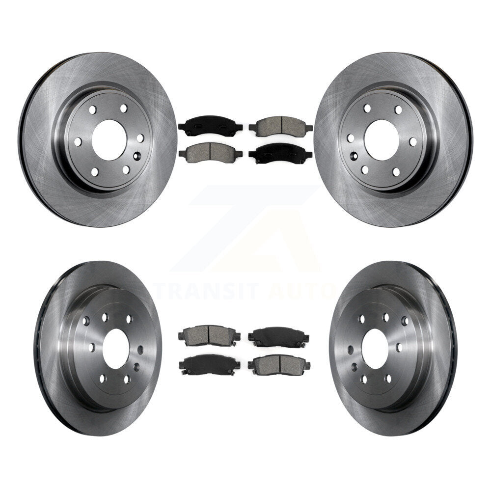 Disc Rotors and Semi-Metallic Brake Pads Kit-K8S-100822 - Kit.bestparts.ca Kit.bestparts.ca