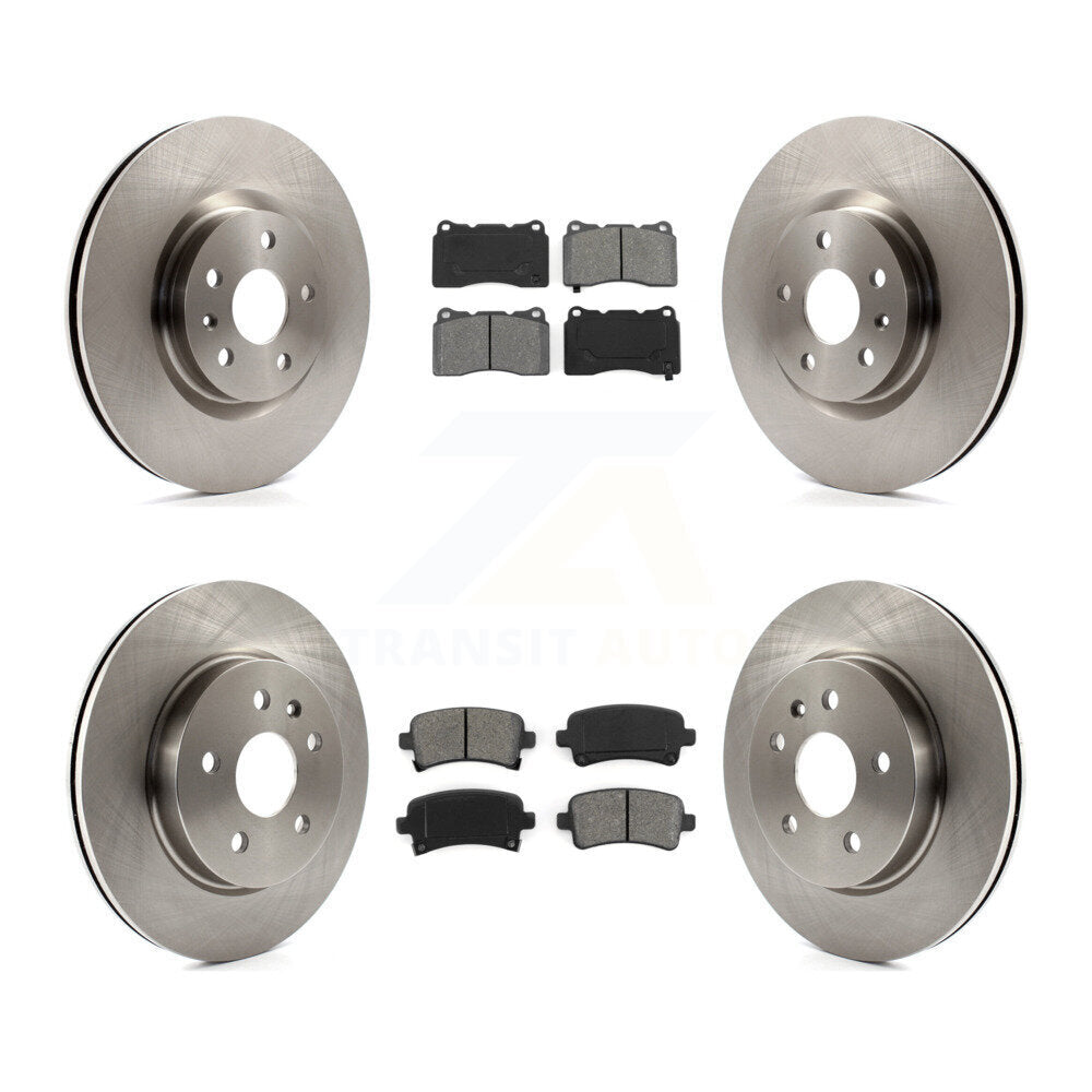 Disc Rotors and Semi-Metallic Brake Pads Kit-K8S-100824 - Kit.bestparts.ca