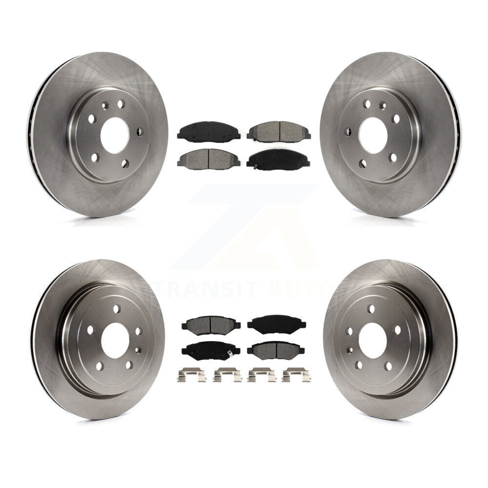 Disc Rotors and Semi-Metallic Brake Pads Kit-K8S-100832 - Kit.bestparts.ca Kit.bestparts.ca