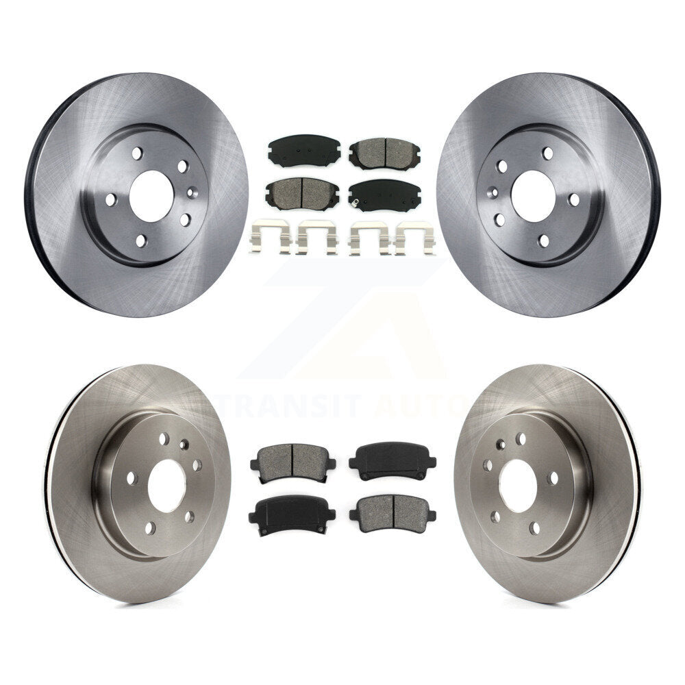 Disc Rotors and Semi-Metallic Brake Pads Kit-K8S-100834 - Kit.bestparts.ca