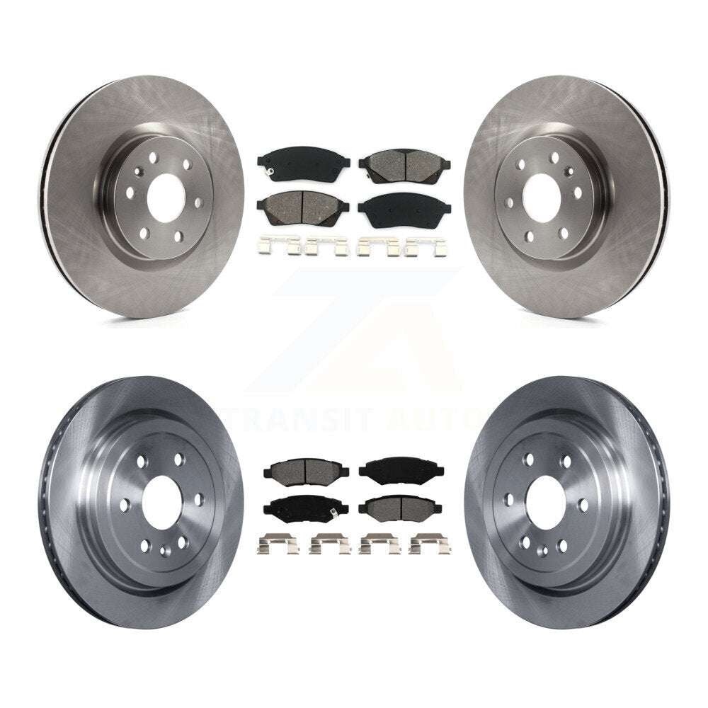 Disc Rotors and Semi-Metallic Brake Pads Kit-K8S-100836 - Kit.bestparts.ca