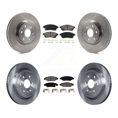 Disc Rotors and Semi-Metallic Brake Pads Kit-K8S-100836 - Kit.bestparts.ca